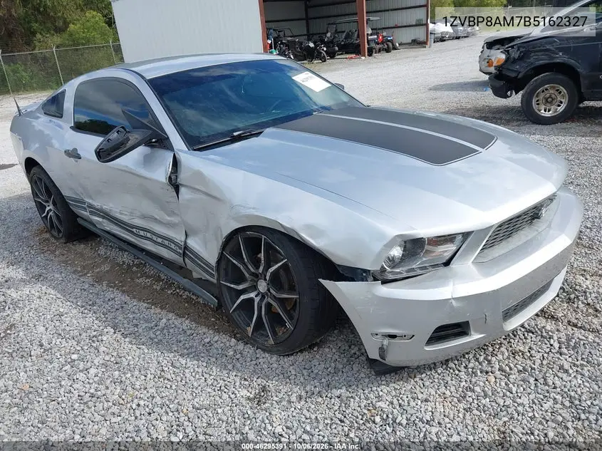 FORD MUSTANG 2011, VIN 1ZVBP8AM7B5162327