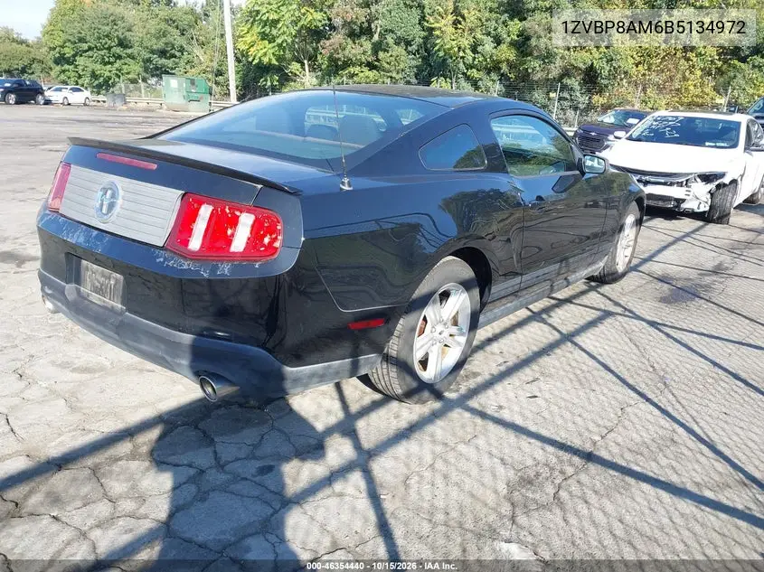 2011 FORD MUSTANG VIN 1ZVBP8AM6B5134972 — фото 4