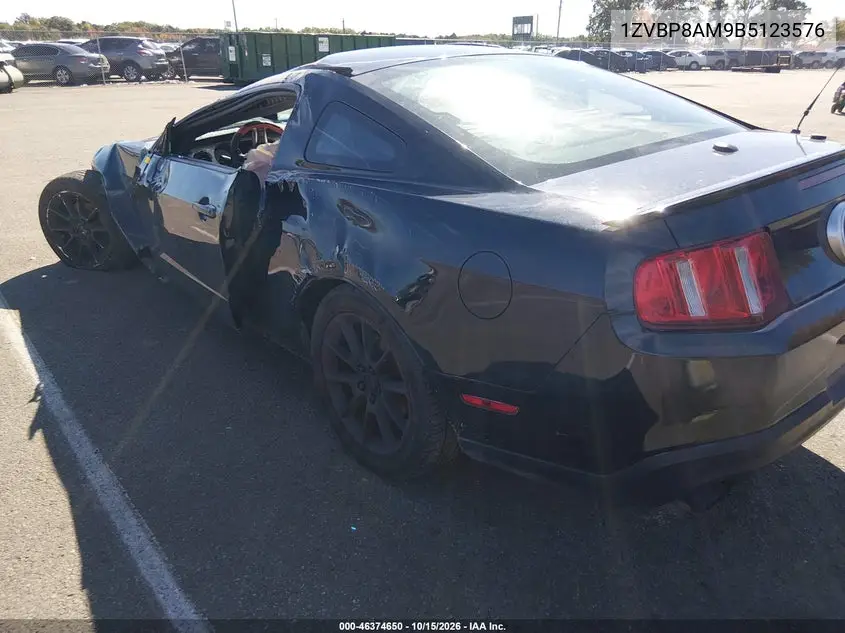 2011 FORD MUSTANG VIN 1ZVBP8AM9B5123576 — фото 3