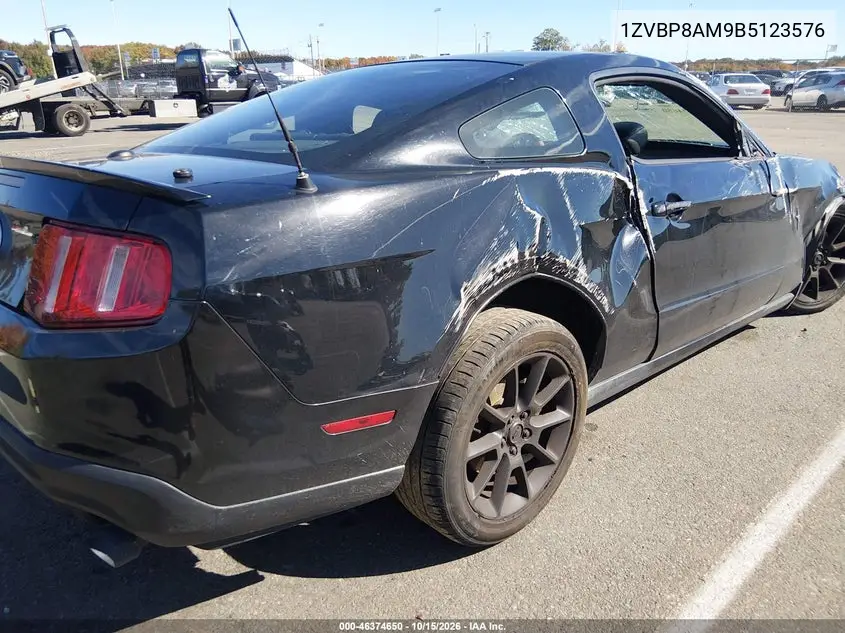2011 FORD MUSTANG VIN 1ZVBP8AM9B5123576 — фото 4