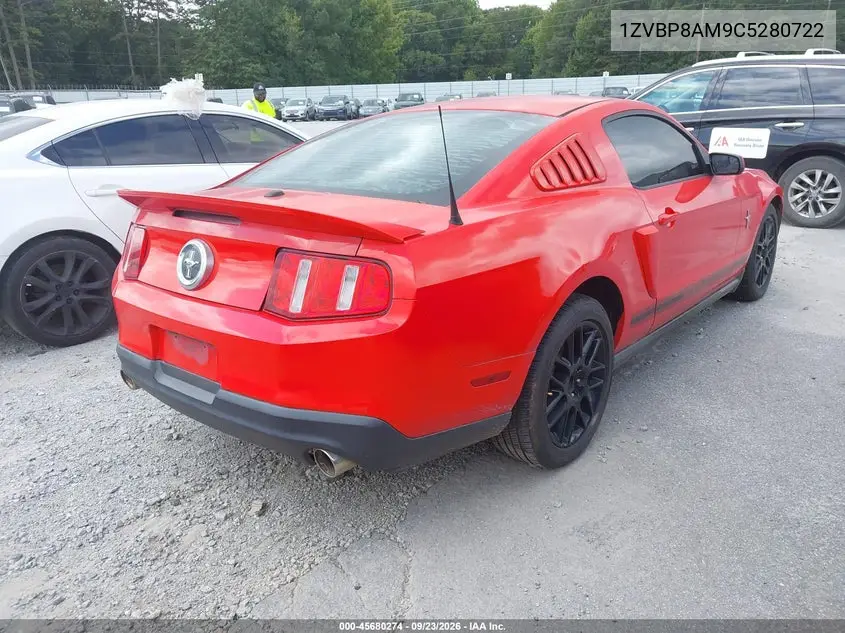 2012 FORD MUSTANG VIN 1ZVBP8AM9C5280722 — фото 4