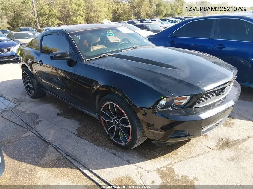 FORD MUSTANG 2012, VIN 1ZVBP8AM2C5210799