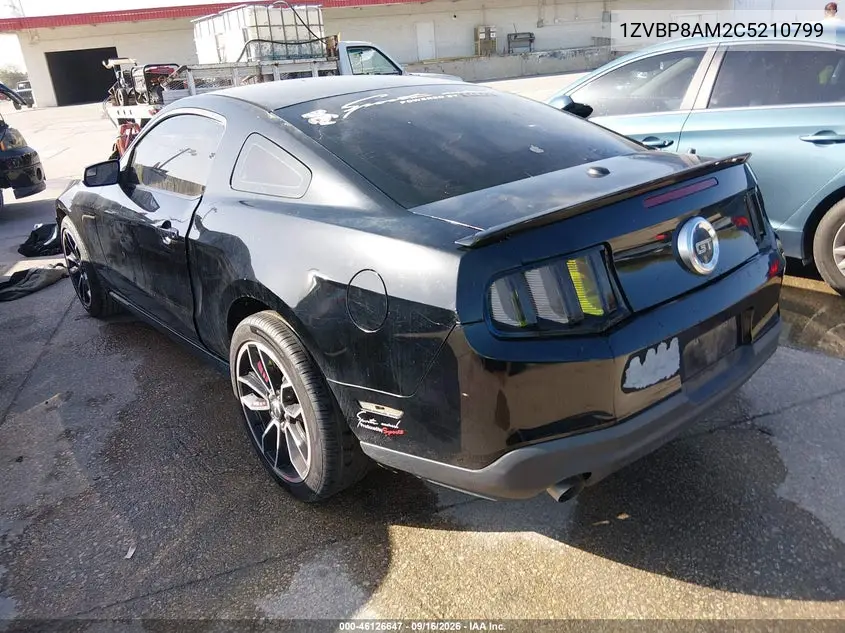 2012 FORD MUSTANG VIN 1ZVBP8AM2C5210799 — фото 3