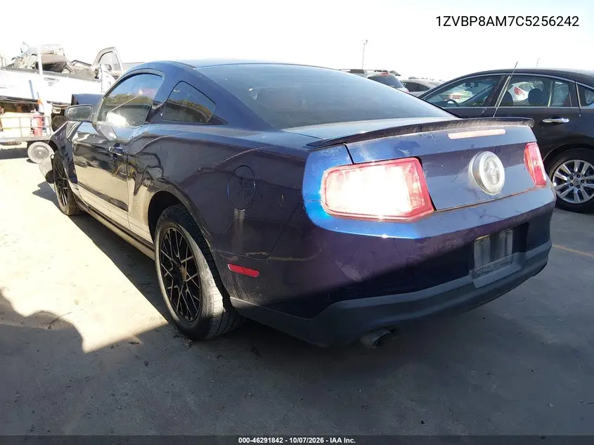 2012 FORD MUSTANG VIN 1ZVBP8AM7C5256242 — фото 3