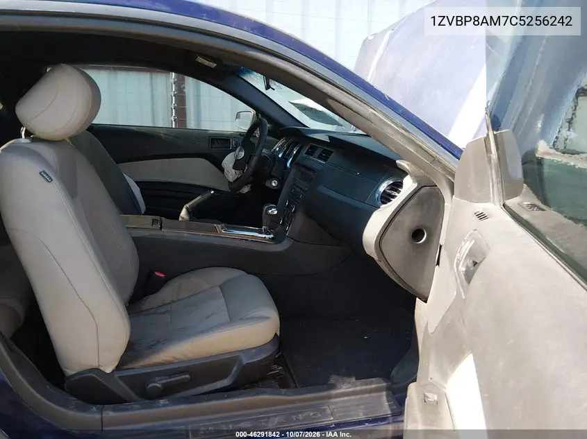 2012 FORD MUSTANG VIN 1ZVBP8AM7C5256242 — фото 5