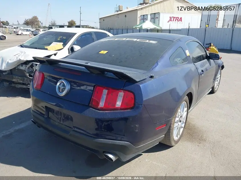 2012 FORD MUSTANG VIN 1ZVBP8AM6C5285957 — фото 4