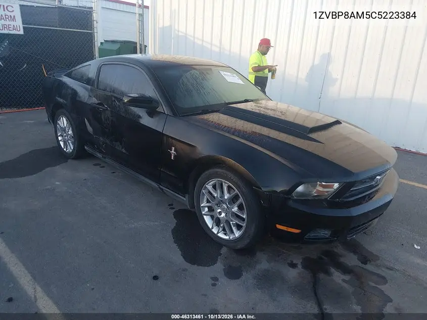 FORD MUSTANG 2012, VIN 1ZVBP8AM5C5223384