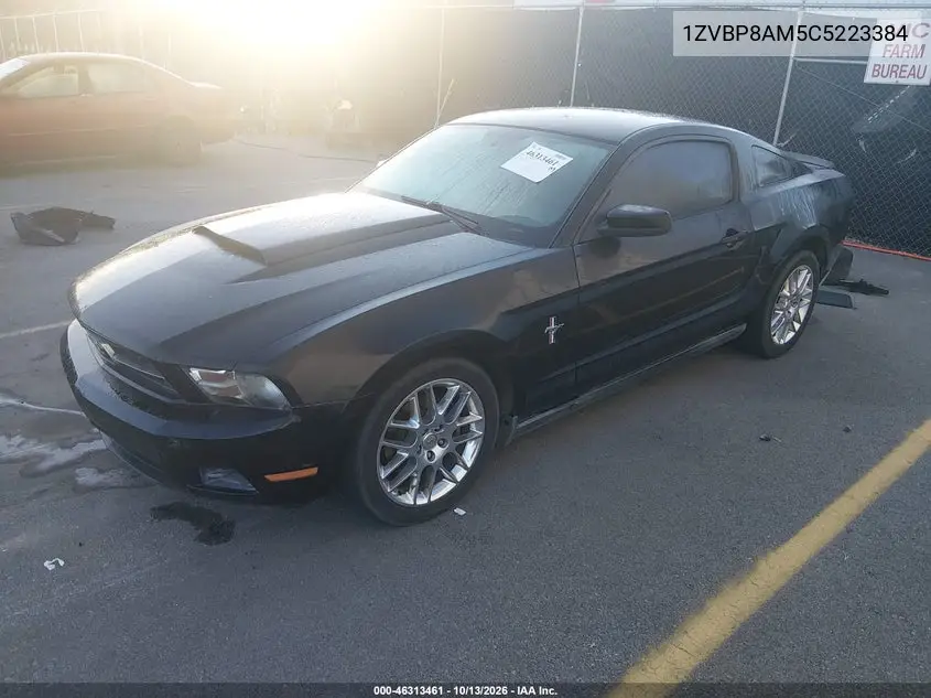 2012 FORD MUSTANG VIN 1ZVBP8AM5C5223384 — фото 2
