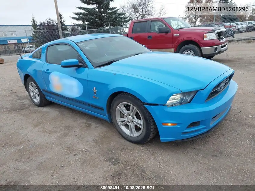 FORD MUSTANG 2013, VIN 1ZVBP8AM8D5208296
