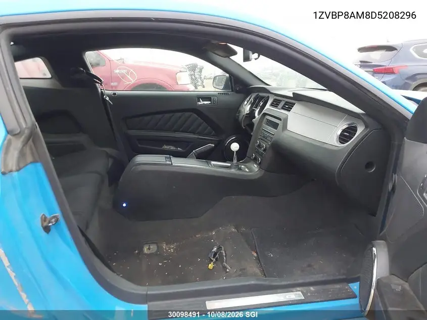 2013 FORD MUSTANG VIN 1ZVBP8AM8D5208296 — фото 5