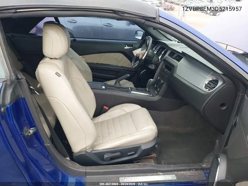 2013 FORD MUSTANG VIN 1ZVBP8EM3D5215957 — фото 5