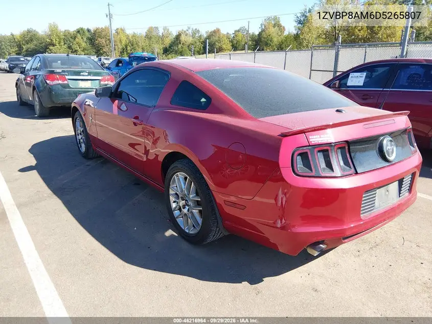 2013 FORD MUSTANG VIN 1ZVBP8AM6D5265807 — фото 3
