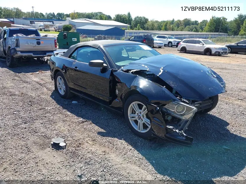 FORD MUSTANG 2013, VIN 1ZVBP8EM4D5211173