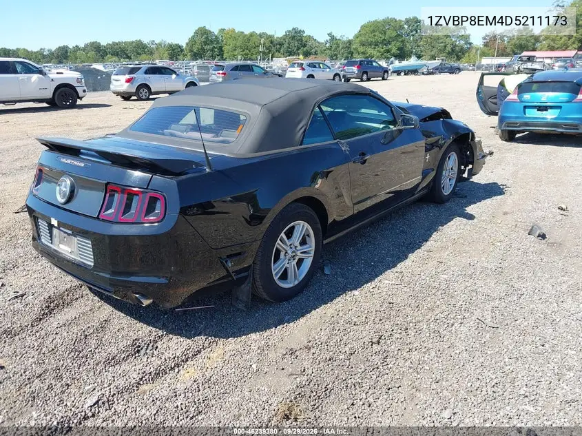 2013 FORD MUSTANG VIN 1ZVBP8EM4D5211173 — фото 4
