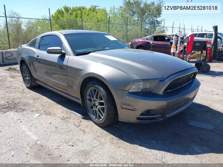 FORD MUSTANG 2014, VIN 1ZVBP8AM2E5281018