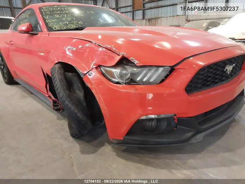 2015 FORD MUSTANG VIN 1FA6P8AM9F5307237 — фото 12
