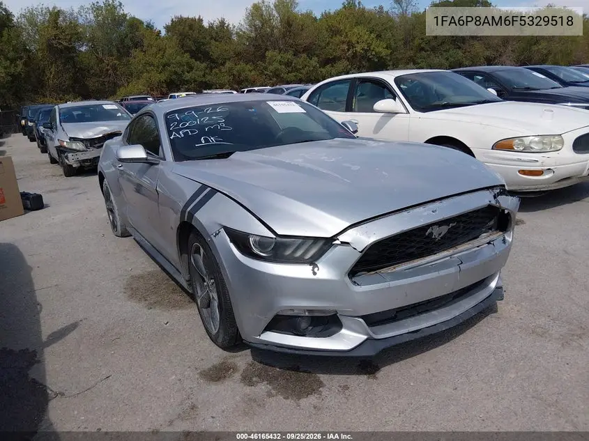 FORD MUSTANG 2015, VIN 1FA6P8AM6F5329518