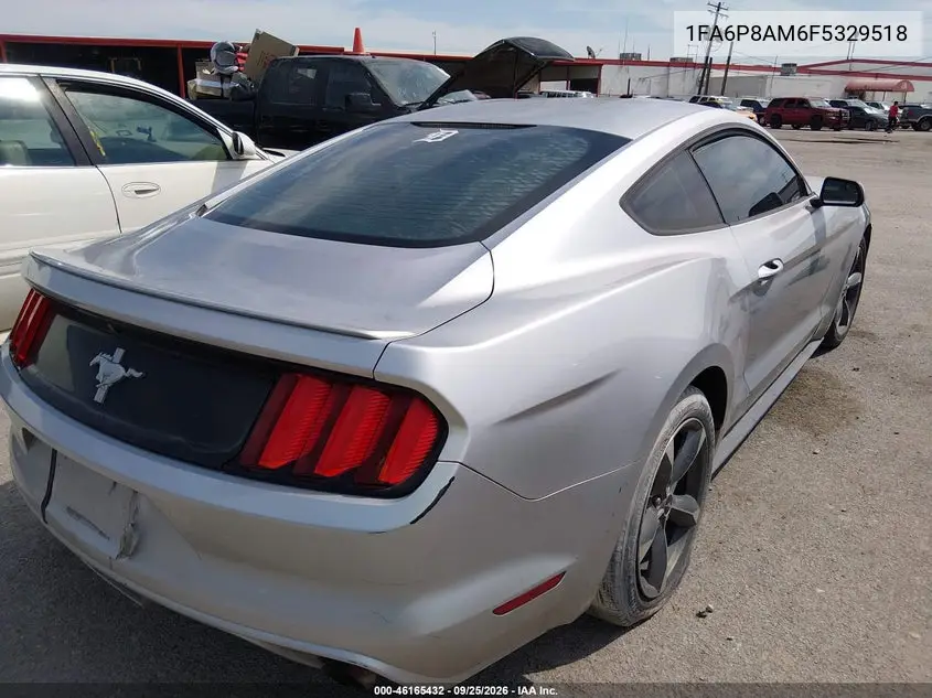 2015 FORD MUSTANG VIN 1FA6P8AM6F5329518 — фото 4