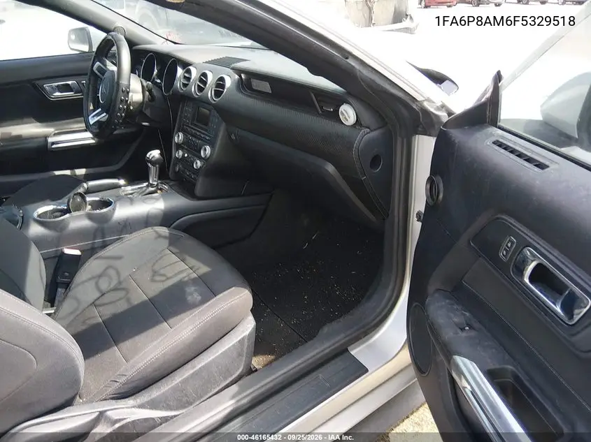 2015 FORD MUSTANG VIN 1FA6P8AM6F5329518 — фото 5