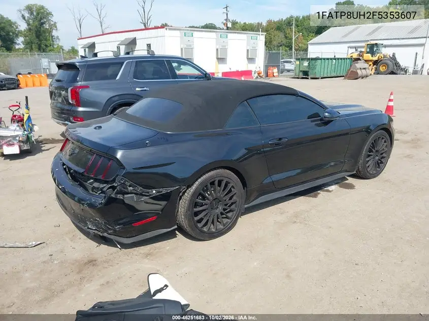 2015 FORD MUSTANG VIN 1FATP8UH2F5353607 — фото 4