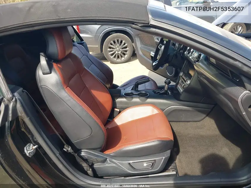 2015 FORD MUSTANG VIN 1FATP8UH2F5353607 — фото 5
