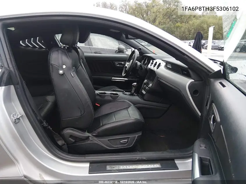 2015 FORD MUSTANG VIN 1FA6P8TH3F5306102 — фото 5