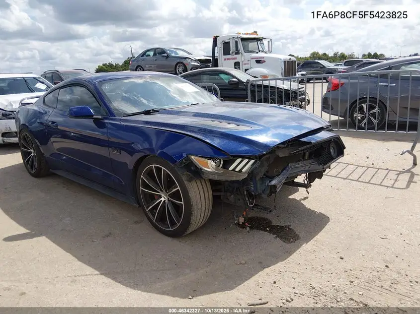 FORD MUSTANG 2015, VIN 1FA6P8CF5F5423825