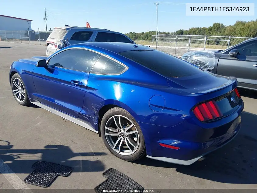 2015 FORD MUSTANG VIN 1FA6P8TH1F5346923 — фото 3