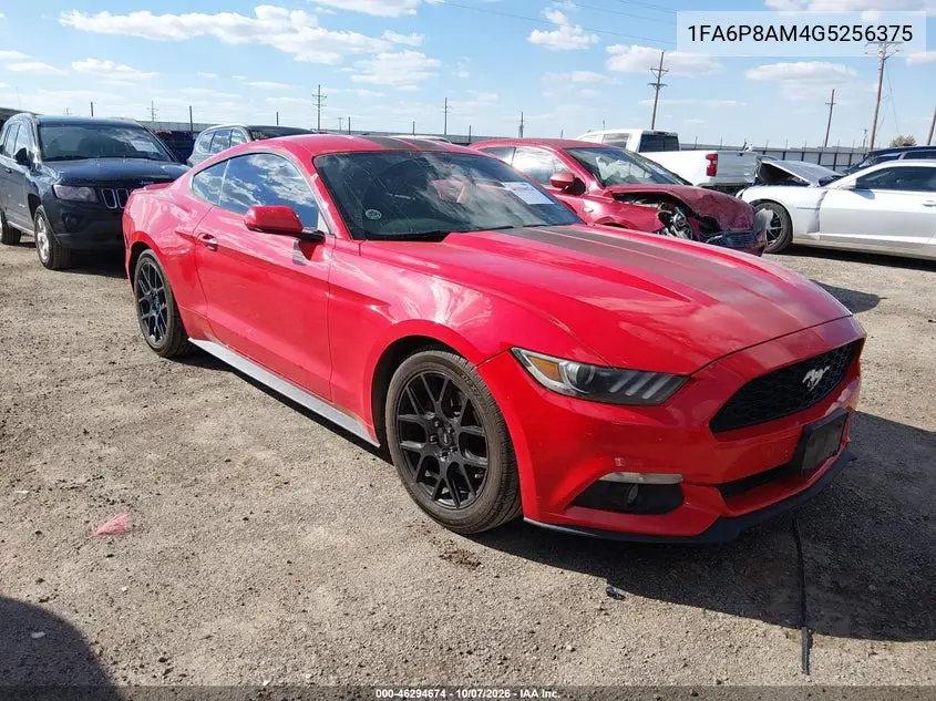 FORD MUSTANG 2016, VIN 1FA6P8AM4G5256375