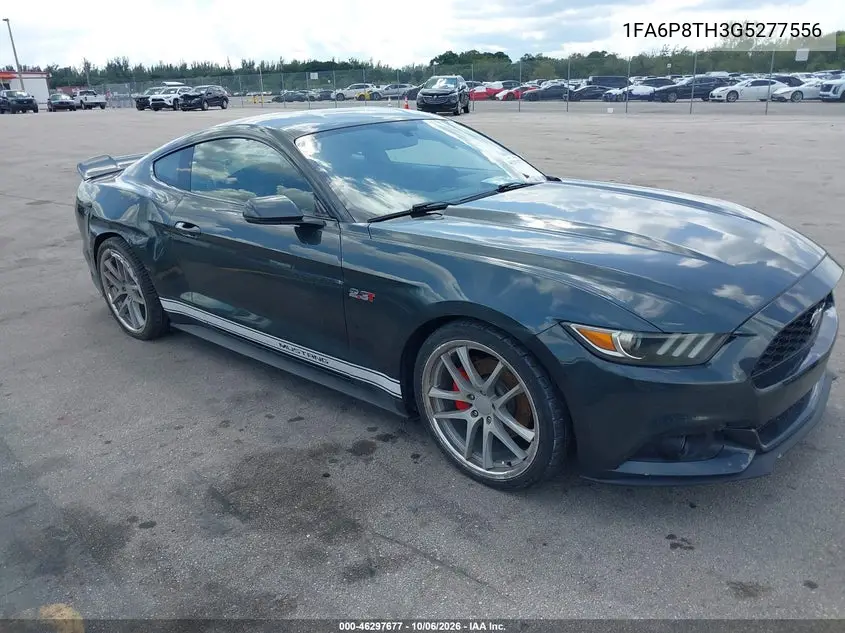 FORD MUSTANG 2016, VIN 1FA6P8TH3G5277556