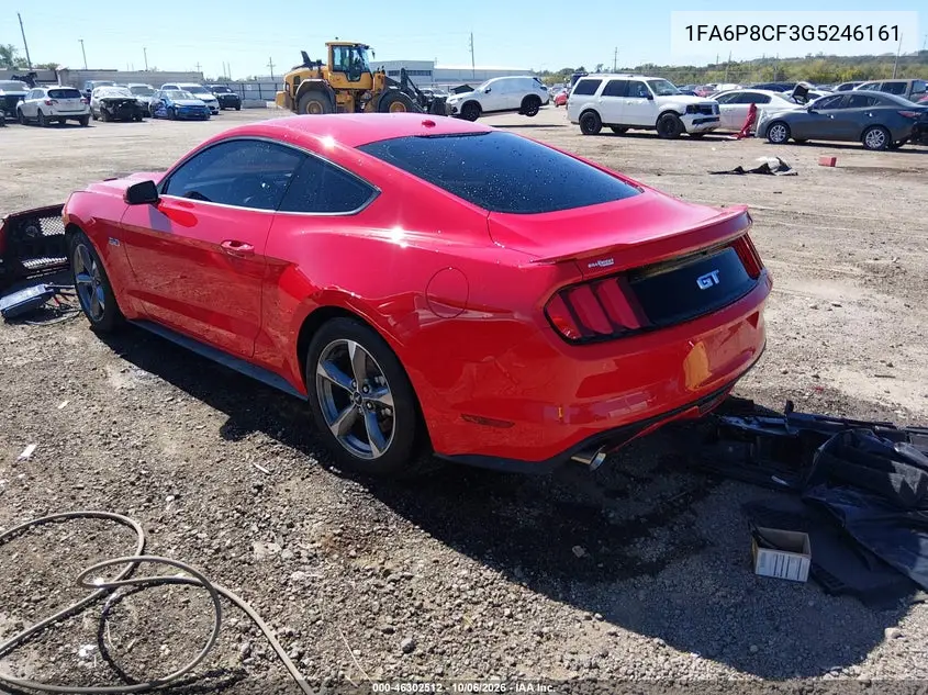 2016 FORD MUSTANG VIN 1FA6P8CF3G5246161 — фото 3
