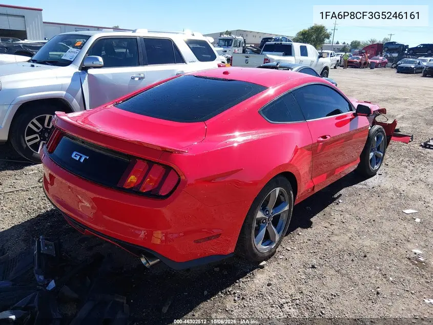 2016 FORD MUSTANG VIN 1FA6P8CF3G5246161 — фото 4
