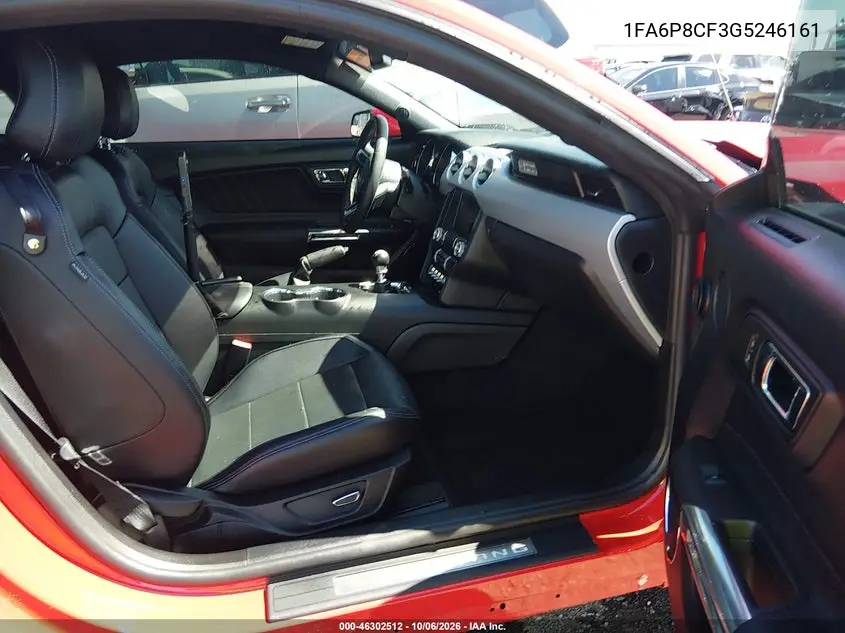 2016 FORD MUSTANG VIN 1FA6P8CF3G5246161 — фото 5