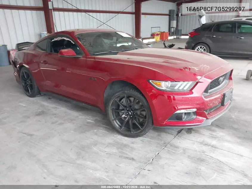 FORD MUSTANG 2016, VIN 1FA6P8CF7G5299297