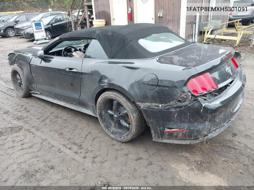 2017 FORD MUSTANG VIN 1FATP8EMXH5301091 — фото 3