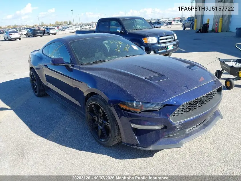 FORD MUSTANG 2018, VIN 1FA6P8TH9J5157722