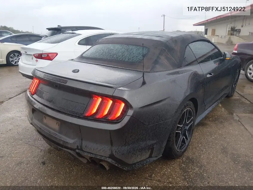2018 FORD MUSTANG VIN 1FATP8FFXJ5124922 — фото 4