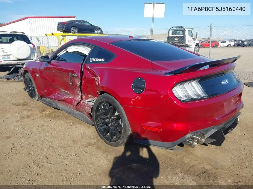 2018 FORD MUSTANG VIN 1FA6P8CF5J5160440 — фото 3