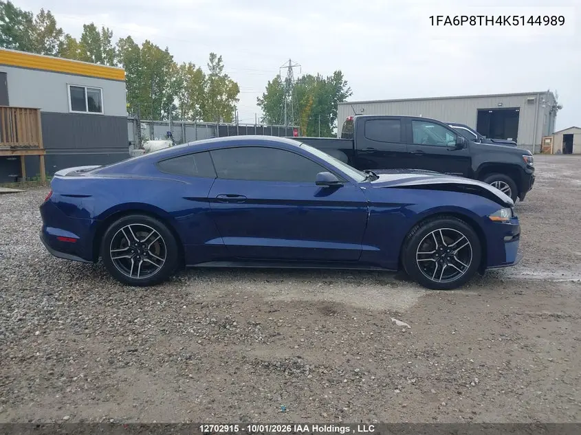 2019 FORD MUSTANG VIN 1FA6P8TH4K5144989 — фото 13