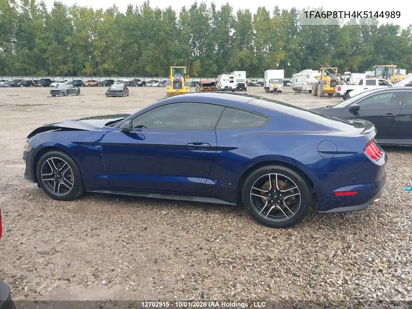 2019 FORD MUSTANG VIN 1FA6P8TH4K5144989 — фото 14