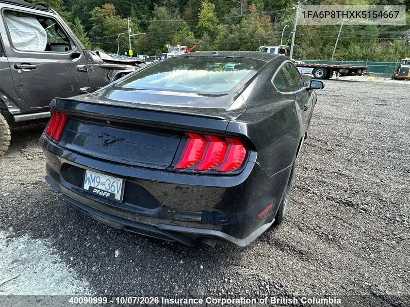 2019 FORD MUSTANG VIN 1FA6P8THXK5154667 — фото 7