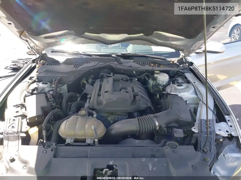 2019 FORD MUSTANG VIN 1FA6P8TH8K5114720 — фото 10