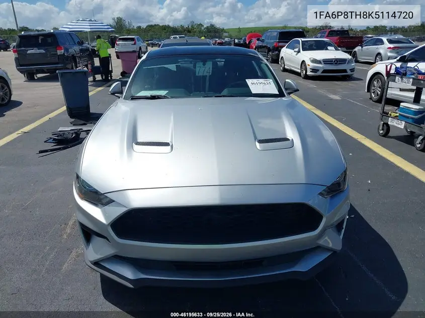2019 FORD MUSTANG VIN 1FA6P8TH8K5114720 — фото 13
