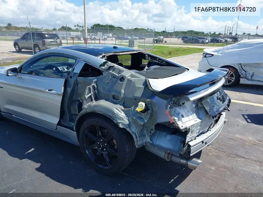 2019 FORD MUSTANG VIN 1FA6P8TH8K5114720 — фото 6
