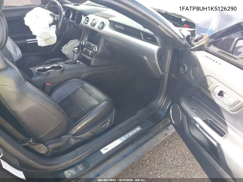 FORD MUSTANG 2019, VIN 1FATP8UH1K5126290