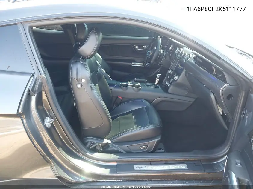 2019 FORD MUSTANG VIN 1FA6P8CF2K5111777 — фото 5