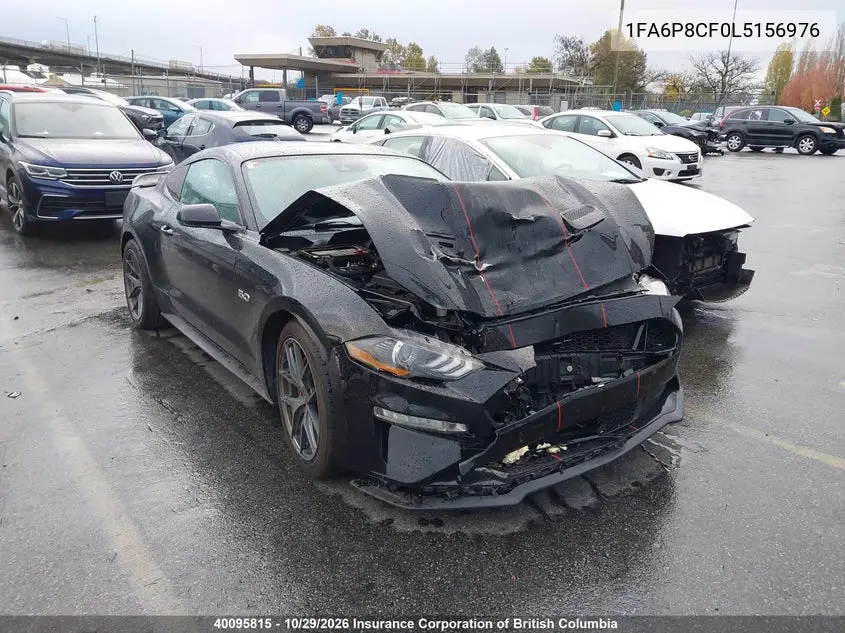 FORD MUSTANG 2020, VIN 1FA6P8CF0L5156976
