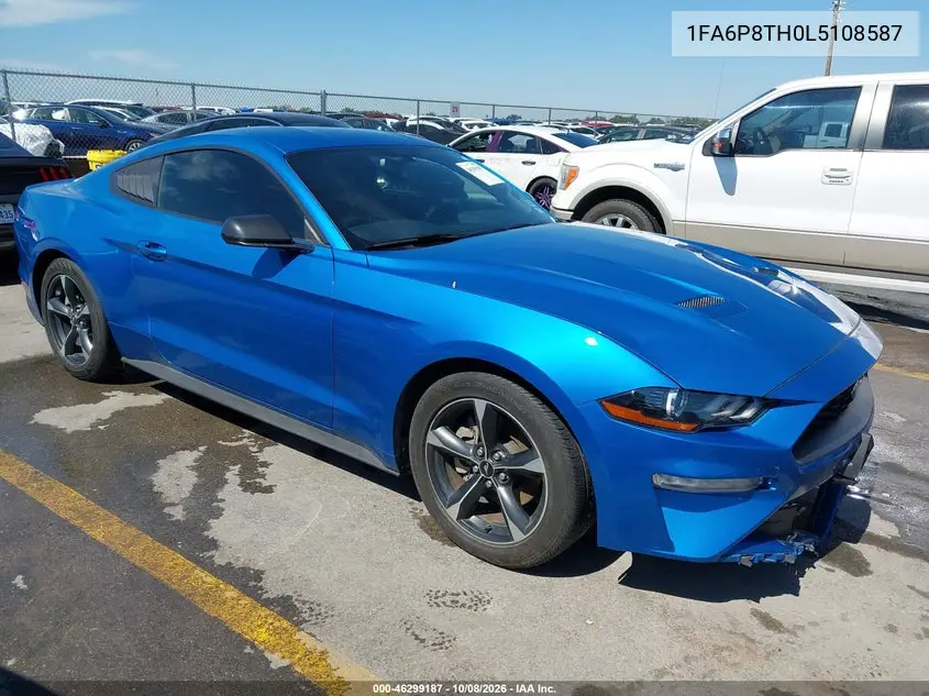 FORD MUSTANG 2020, VIN 1FA6P8TH0L5108587