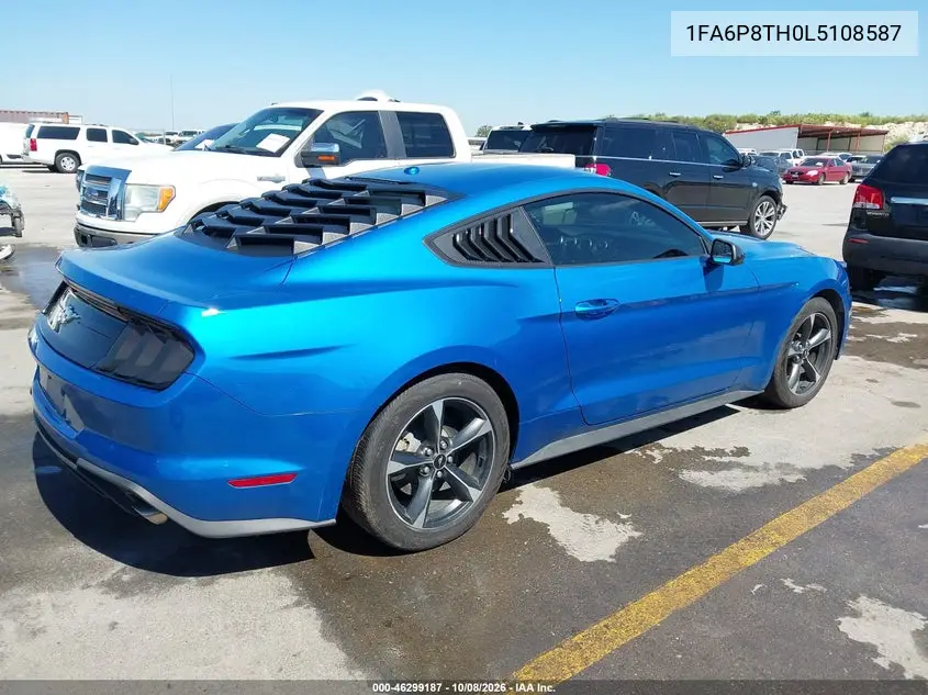 2020 FORD MUSTANG VIN 1FA6P8TH0L5108587 — фото 4