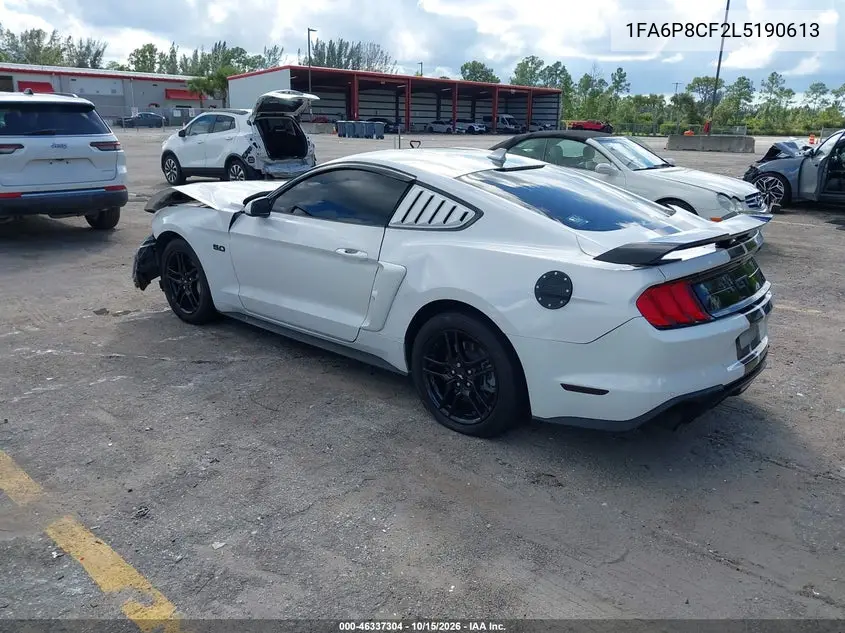 2020 FORD MUSTANG VIN 1FA6P8CF2L5190613 — фото 3
